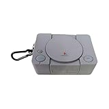 サカモト 日本製ゲーム機型シリコンポーチ カラビナ付き 携帯収納ケース バッグアタッチメントアクセサリー レトロゲーミングデザイン