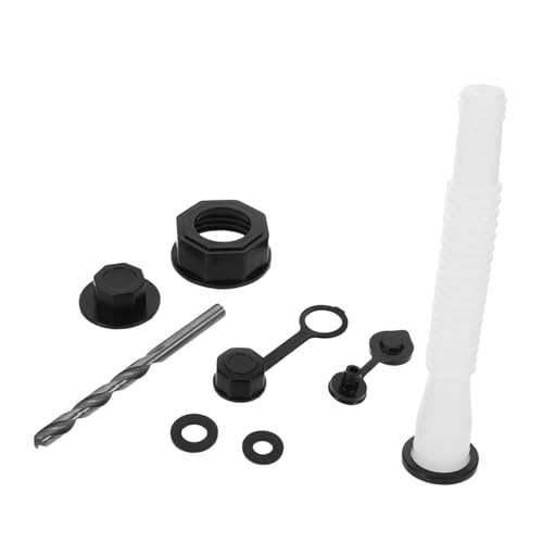 Kit de remplacement buse flexible pour bidon carburant avec bouchon étanche universel pour jerrycan