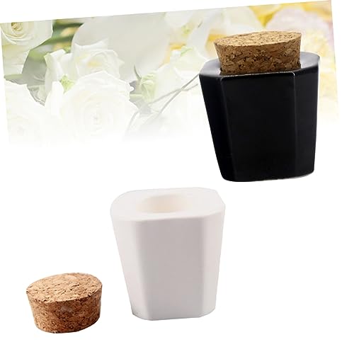 2 piezas tazas líquidas para arte de uñas para manicura miniatura 5