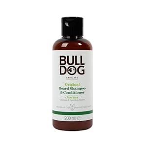 Bulldog, Shampoo Conditioner Beard Original, 6.7 Fl Oz