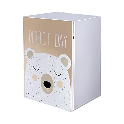 Washing Machine Cover Waterproof Waterproof Washing Machine Zipped Cover Tumble Dryer Dustproof Cover Thickened Waterproof Sunshade And Dustproof Cover,Suitable For Drum Pulsator Washing Machines Cover