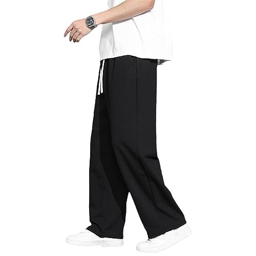 Comfortable Simplicity Spring Man Wide Leg Pockets Lacing '