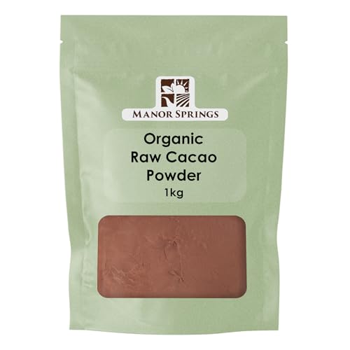 Organic Raw Cacao Powder 1kg by Manor Springs Organic