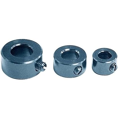 wolfcraft Depth Stop Set for Wood Drill bits, 3 pcs. I 2751000 I for Restricted-Depth Drilling