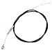 Enhanced Eyelet 61" Long Throttle Cable for Manco 8252 ASW Go Kart Cart Buggy
