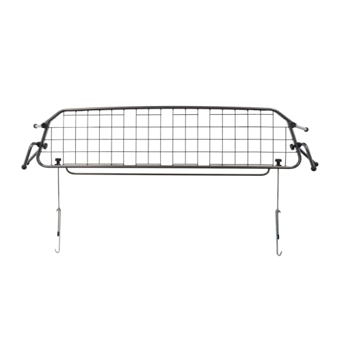 Travall Dog Guard Compatible with Volkswagen Tiguan SUV (2016-2024) Vehicle Specific Trunk Guard Tailored Fit Luggage Barrier Load Separator Heavy Duty Powder Coated Steel Pet Barrier