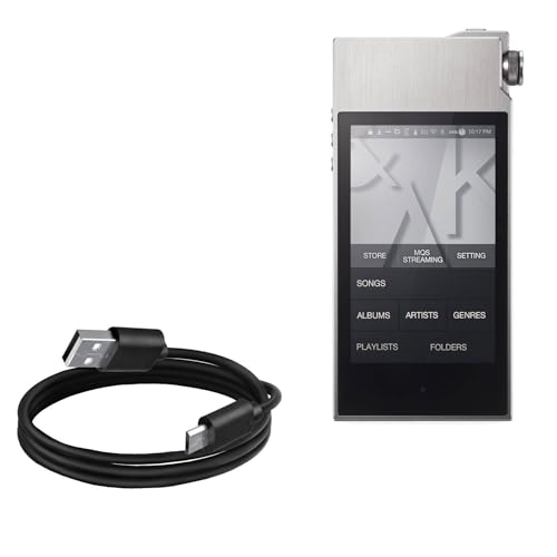 BoxWave Cable Compatible with Astell & Kern AK120 II - DirectSync Cable, Durable Charge and Sync