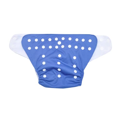 Image of HappyFlute 4 Sets Newborn Baby Cloth Pocket Diapers One Size Adjustable Reusable for Baby Boys and Girls(No Inserts,Yellow)