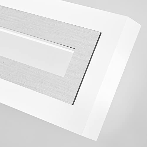 Image of SOLFART Brushed Nickel Vanity Lights for Bathroom 5 Color Adjustable Dimmable 24 Inch Led Vanity Light 5CCT