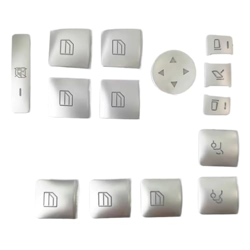 Compatible Con Benz Para C180 Para C200 Accesorios Coche Pegatinas Interruptores De Ventana, Pegatinas Para Interruptores De Encendido Y Apagado De Coche. Pegatinas coche adhesivas