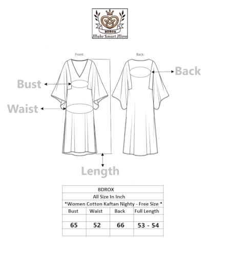 Image of Pure Cotton Indonesian Kaftan Nighty Full Length