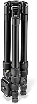 Manfrotto MKELES5BK-BH, Element Small Traveller Tripod with Aluminium Ball Head, Telescopic Column, Payload 6 kg, for CSC, DSLR, Mirrorless, Black