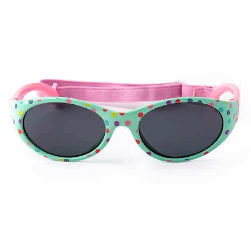 Kiddus Sunglasses for Girl Boy. From 2 years. UV Protection UV400. Made of Rubber. BPA Free. Adjustable and Detachable Band2
