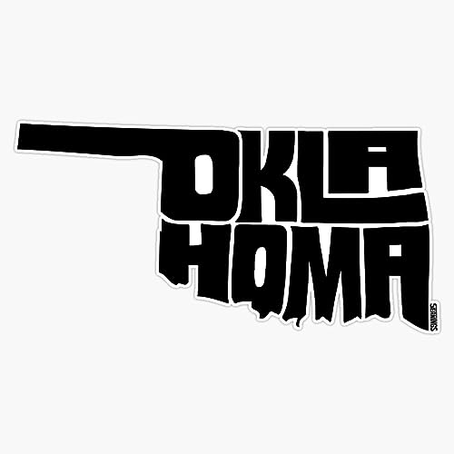 Oklahoma Sticker Bumper Sticker Vinyl Decal 5