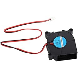 Ventilador Blower Heayzoki Turbine Turbo Blower Fan, 4020 DC 40 * 40 * 20mm Turbo Fan Blower Ventilador de enfriamiento para Accesorios de Impresora 3D(24V)