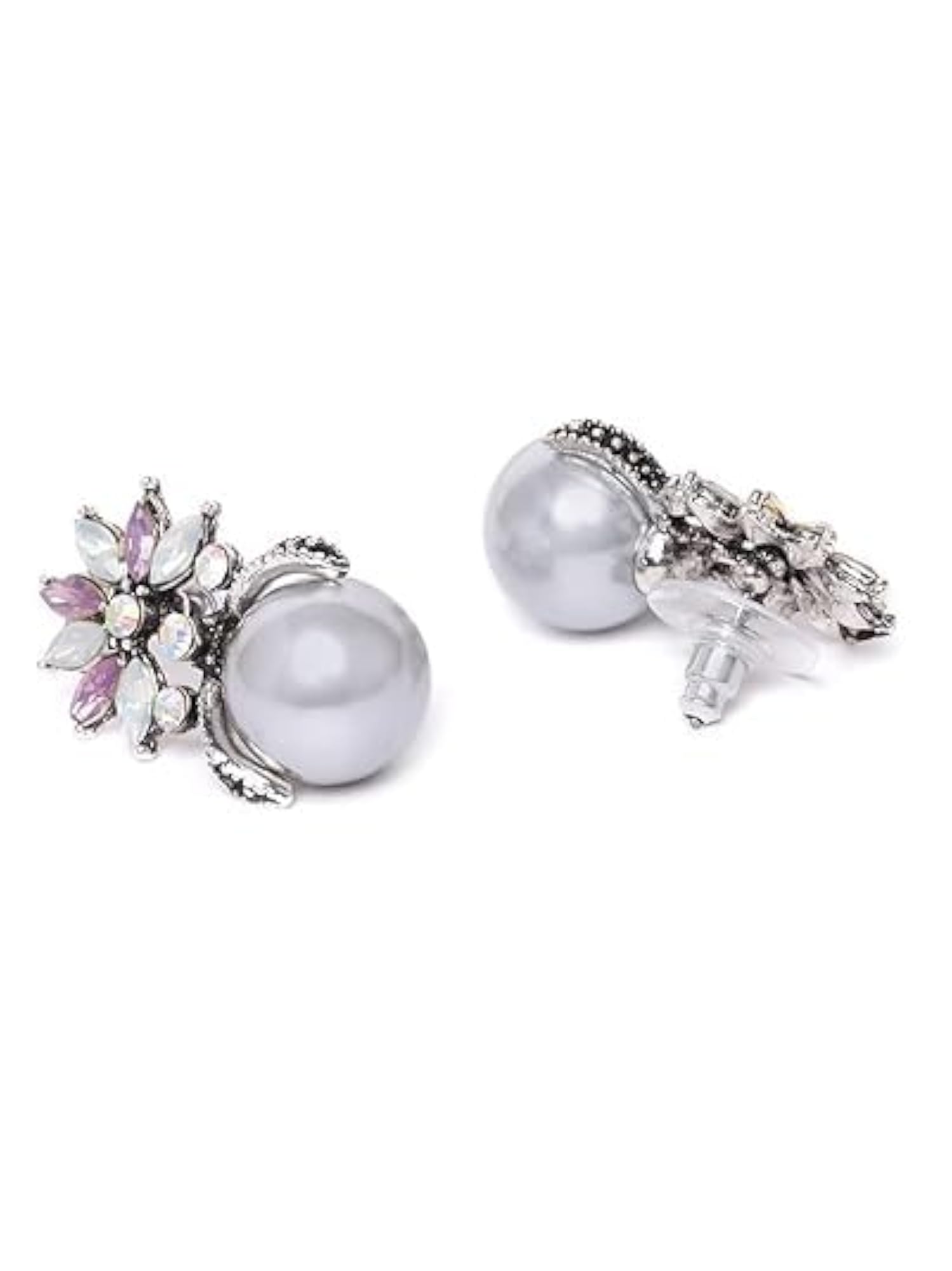 Crystal Stud Earrings for Women