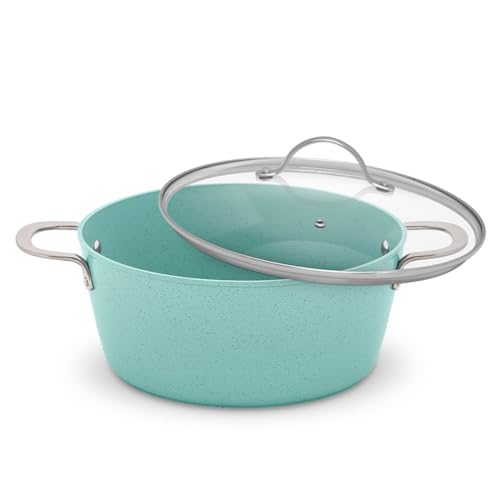 Catálogo para Comprar On-line Jade Cook Precio Walmart - los más vendidos. 46 JadeCook Olla Antiadherente de Cerámica Cacerola Base de Inducción con Tapa 28cm Ideal para Cocina