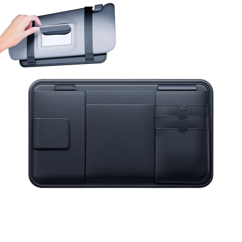 Organisateur de pare-soleil pour lunettes avec fixation magnétique anti-rayures universelle