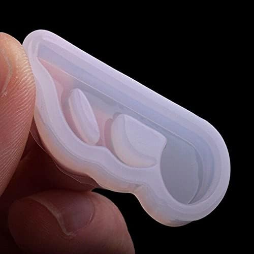 Miniatura 3 de Acxico 4 unids colgante de nota musical molde de silicona resina joyería colgante pastel DIY molde herramientas