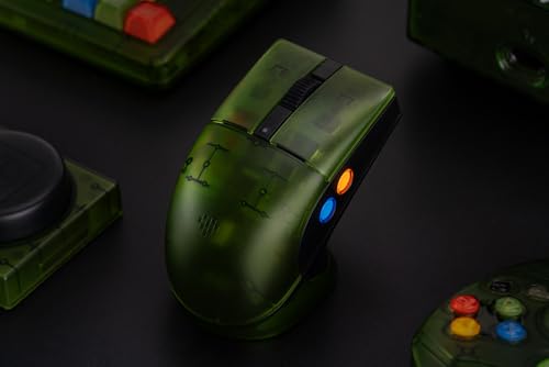 Retro R8 Mouse with PAW 3395 Optical Sensor DPI 26K, Wireless 4K Polling Mouse with Charging Dock, Programmable Buttons, and Kailh Sword GM X Micro Switches - Xbox Edition(Officially Licensed) - Mouse gaming - Immagine 7