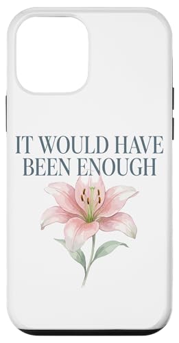 Elegant Lily It Would Have Enough Christian Faith�B �X�}�z�P�[�X iPhone 12 mini �p