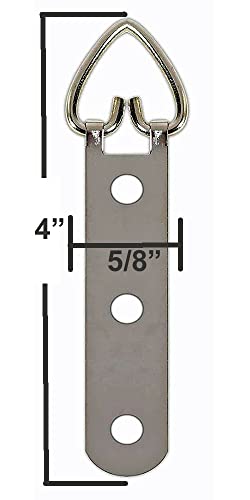 Image of Large Extra Heavy Duty 3 Hole Hanger with Screws (25 Pack)