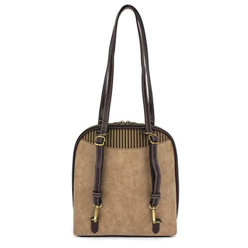 Image of CHALA Convertible Backpack Purse - Women Convertible Shoulder Purse with Adjustable Strap
