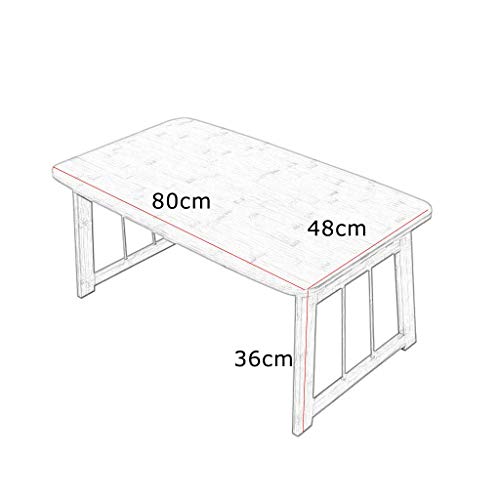 Table de bureau multifonction en bois compacte et pliable - 4