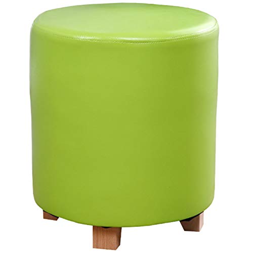 Taburetes de tocador redondos en madera maciza para dormitorio 4