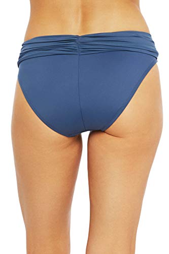 Image of La Blanca Women's Island Goddess Shirred Band Hipster Bikini Bottom