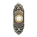 HEATHCO LLC SL-709-00 Wired LED Push Button, Antique Brass
