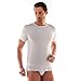 2 Maglie intime Uomo LIABEL cotone felpato misure 4/M-5/L-6/XL-7/XXL Bianco D23 (4/M/48)