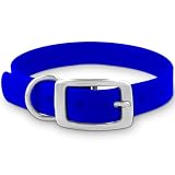 Regal Dog Products Medium Blue Dog Collar with...