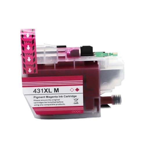 Encre magenta LC431XL compatible Brother aux couleurs éclatantes pour impressions durables