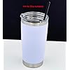8PCS Black Color Metal Straws, 8.5x6mm Reusable Stainless Steel Drinking Straws with Cleaning Brushes for Short Cups, Tumblers