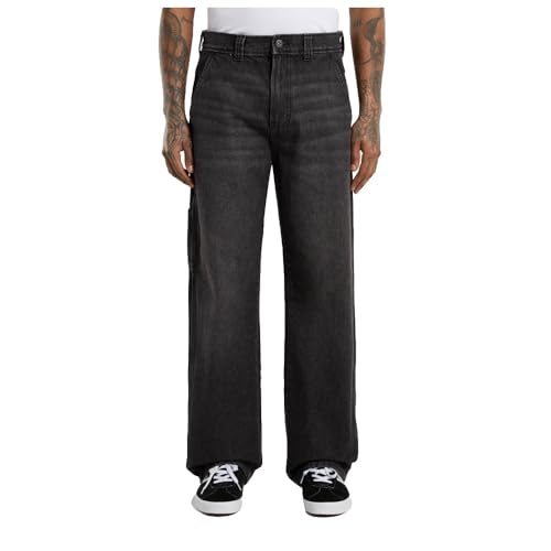 Jeans Carpenter Dickies Stevensville 28 pantalon en jean droit homme bleu denim