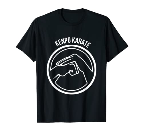 Kenpo Karate White Black Hands Cool Martial Arts Taekwondo T-Shirt