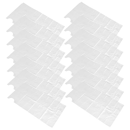 SHERCHPRY 2 Series Tableta De Almacenamiento De Bañera Desagüe De La Ducha Recogedor De Pelo Recogedor De Barba Catcher Para El Fregadero Transparente Educación Física 20 Piezas*2