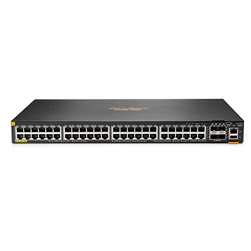 Image of HP Aruba 6200F 48G Class4 4SFP+ 740W Switch - 48 Ports - Manageable - Layer Supported - Modular - 740 W Budget - Twisted Pair, Optical Fiber - Lifetime Limited Warranty
