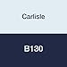 Carlisle B130 Super II Checkmate V-Belt, 130.8" Length, Width 11/32"