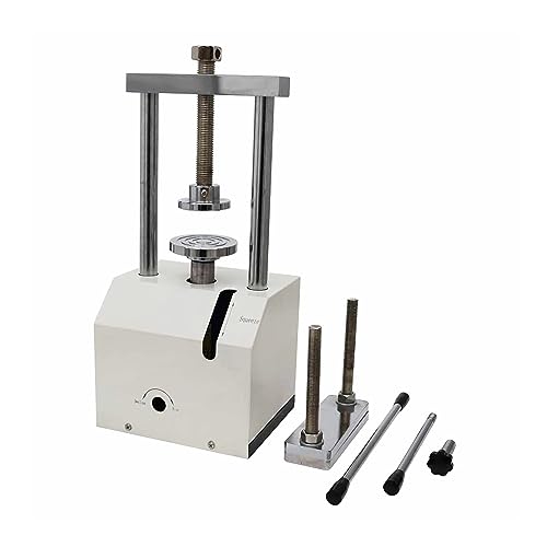 LGXEnzhuo Lab Hydraulic Presser Flask Pressure Lifting Machine 2T Press Equipment 3.1inch Lifting Height