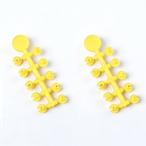 Set de 200 piezas accesorios para pesca de carpa amarillos