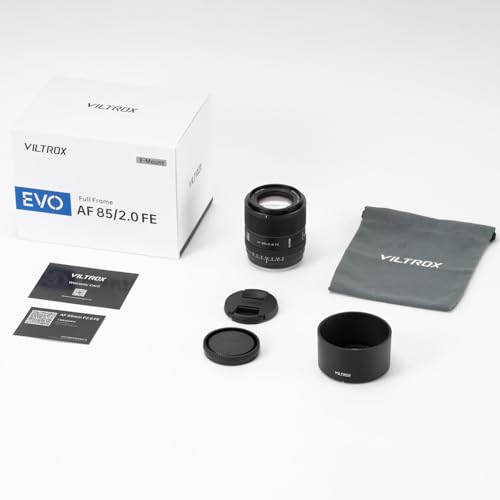 Image of VILTROX AF 85mm F2.0 EVO FE Full Frame Lens for E Mount Cameras,Auto Focus Large Aperture Lens for a7RV ZVE1 a7CR a7CII A7SIII A7II A7RII a7Ⅳ a7RⅣ a9 A1 FX3 a6300 a6400 a6500 a6600 ZV-E10 FX30