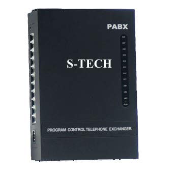 EPABX System Intercom System 308 for 3 Line-In 8 Intercom Extensions