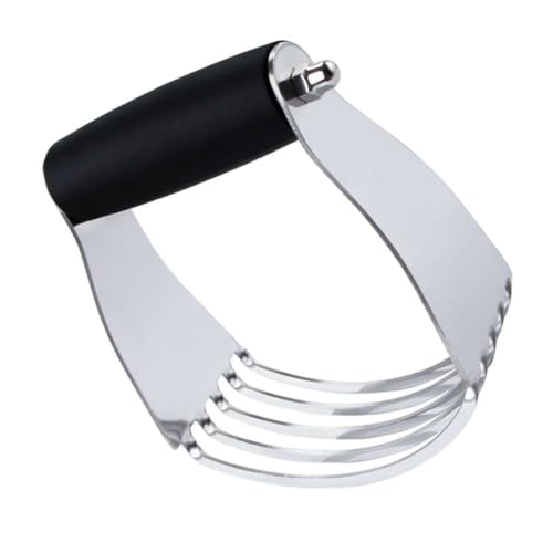 OKUMEYR Bench Scraper Dough Cutter Ergonomic Grip for Easy Mixing Blades for Pastries and Dough Essential Baking Tool for Home Chefs