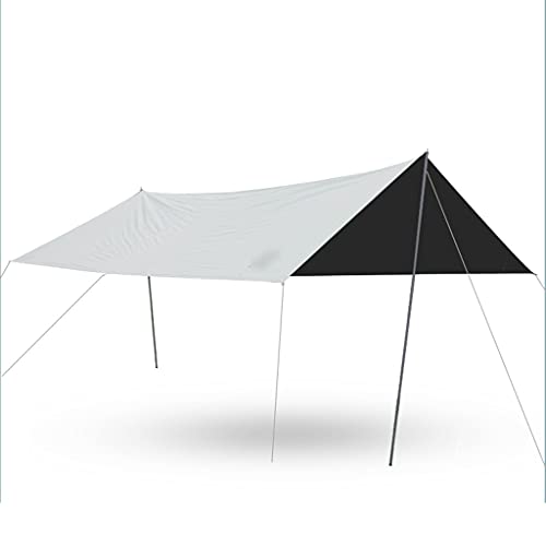 Bâche de camping imperméable avec tige de support de 2,4m pour l'extérieur