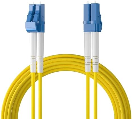 ipolex OS2 LC to LC Single-Mode Duplex Fibre Patch Cable 2m(6.56ft)