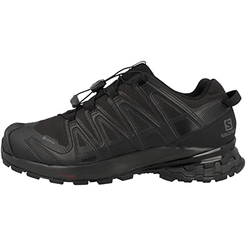 Salomon XA Pro 3D V8 Gore-Tex, Zapatillas de Trail Running Hombre, Black/Black/Black, 40 2/3 EU