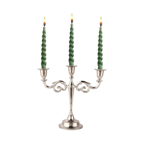Rely+ 3 Arm Candelabra Taper Candle Holders...