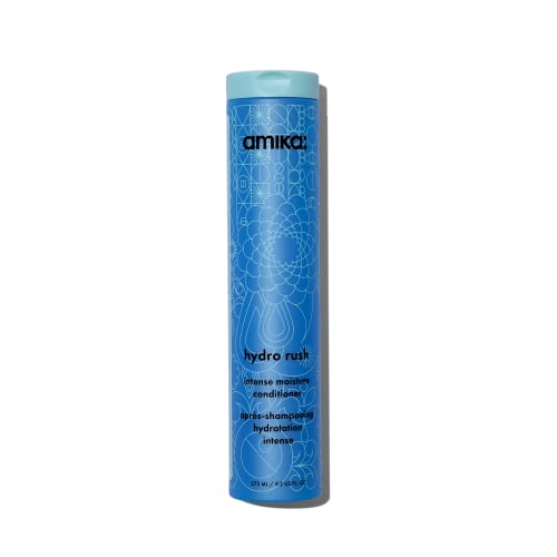 amika hydro rush intense moisture conditioner with hyaluronic acid